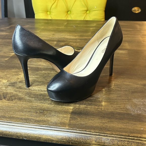 NINE WEST | Juliette Platform Pumps 8M - Picture 7 of 12
